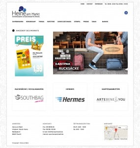 Heine-am-Markt WordPressseite