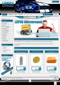 Lupus Autopflege Shopdesign